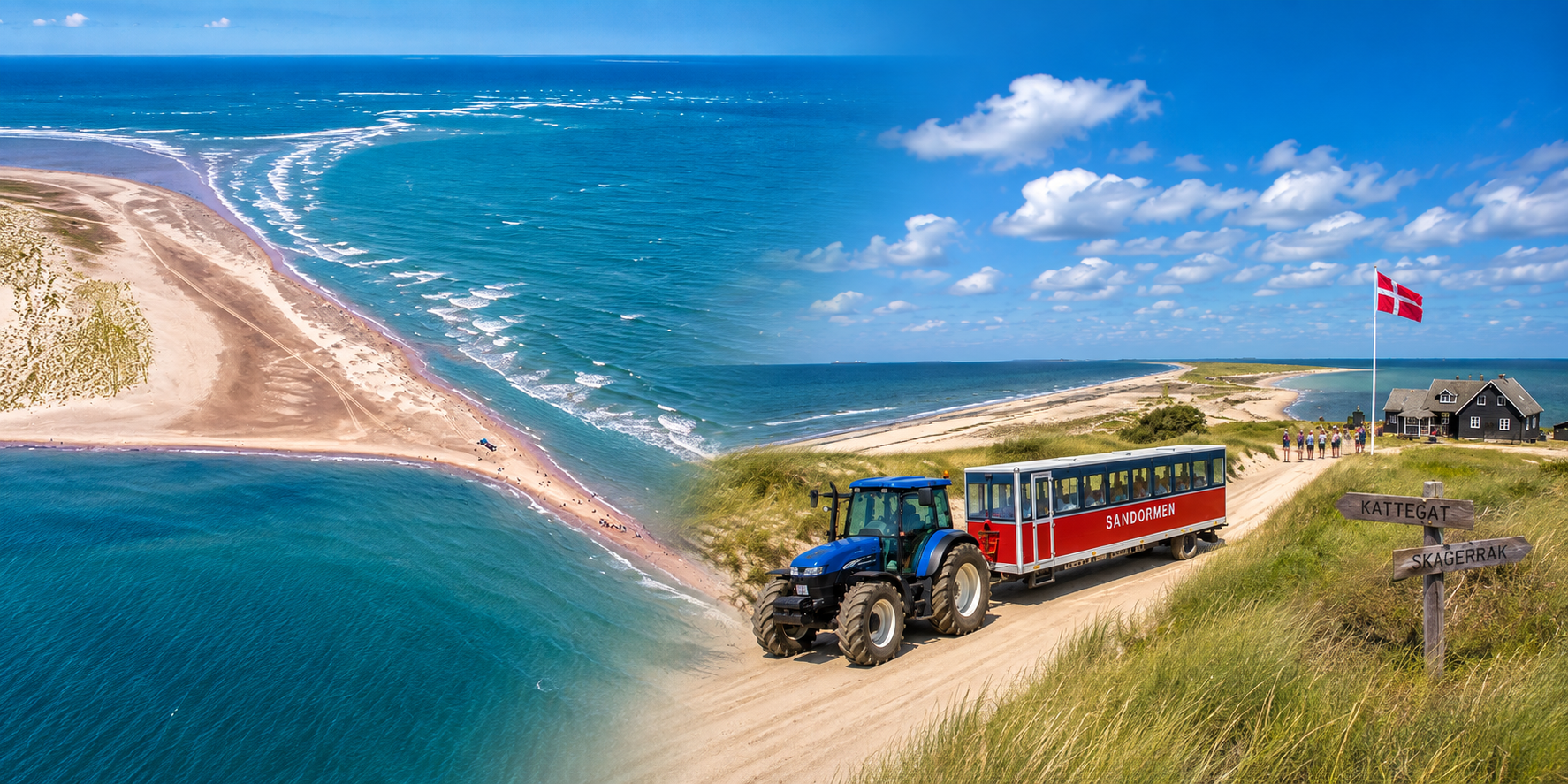 SKAGEN, GRENEN OCH NORDSJ�N